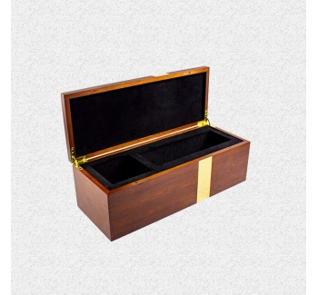 Gold decorative strip with built-in partition pet souvenir storage box